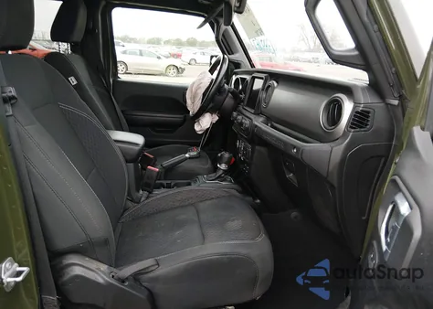 2021 Jeep Wrangler Unlimited 80Th Anniversary 4X4 from USA, damaged, VIN 1C4HJXDN0MW619828